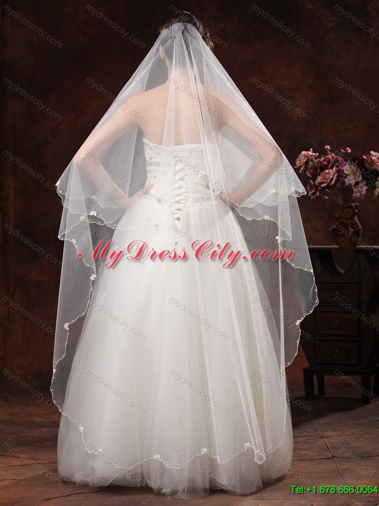 Royal Discount Tulle Bridal Veil For Wedding