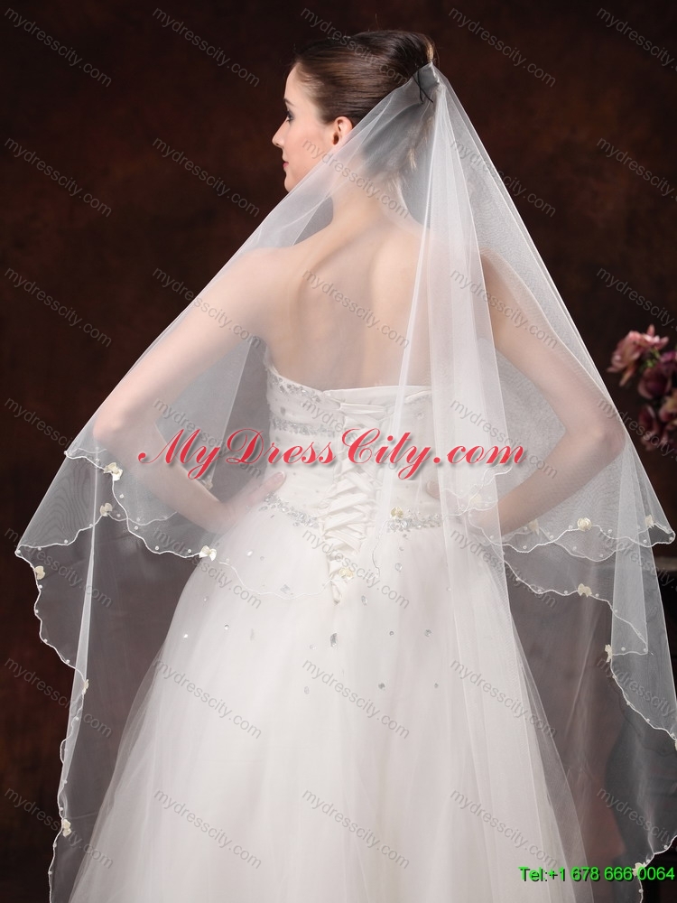 Royal Discount Tulle Bridal Veil For Wedding