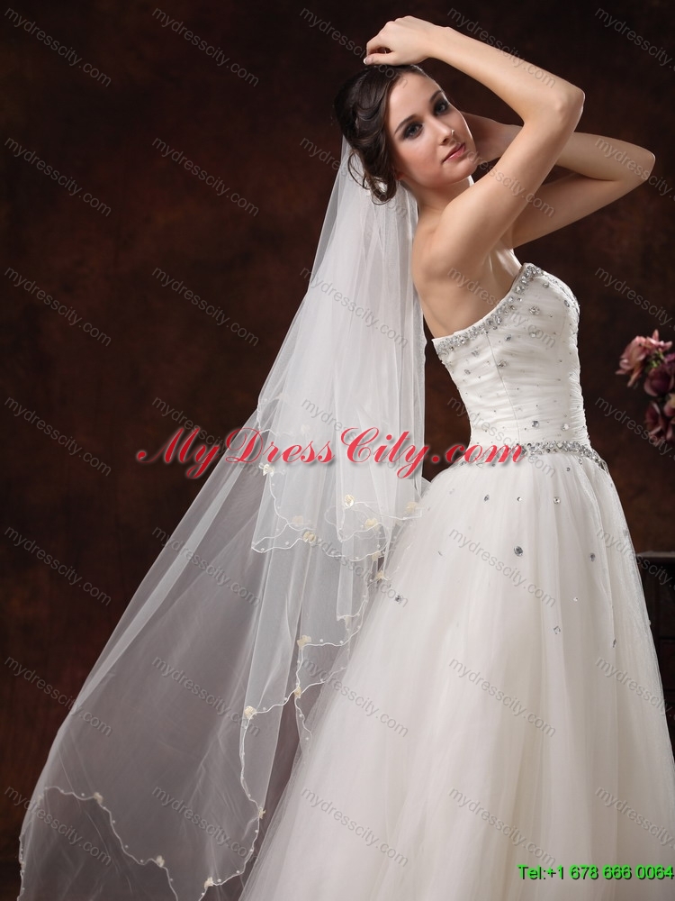 Royal Discount Tulle Bridal Veil For Wedding