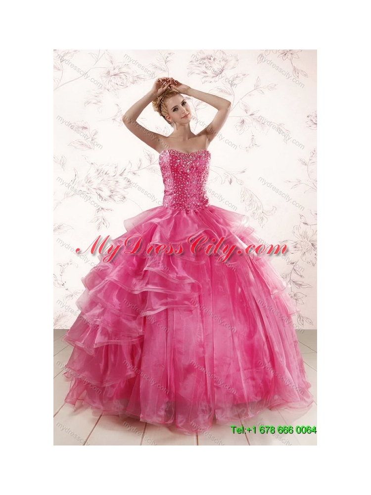 Strapless Beading Coral Red Sweet 16 Dress and Beading Short Lavender Prom Dresses and Halter Top Beading Little Girl Dress