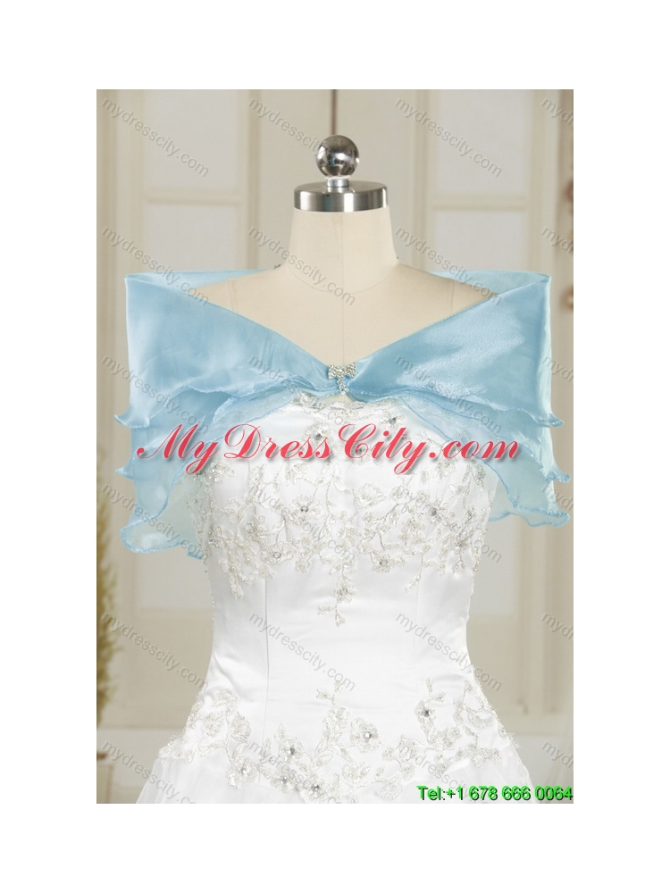 Cheap Beading and Ruffles Sweetheart 2015 Quinceanera Dresses in Teal