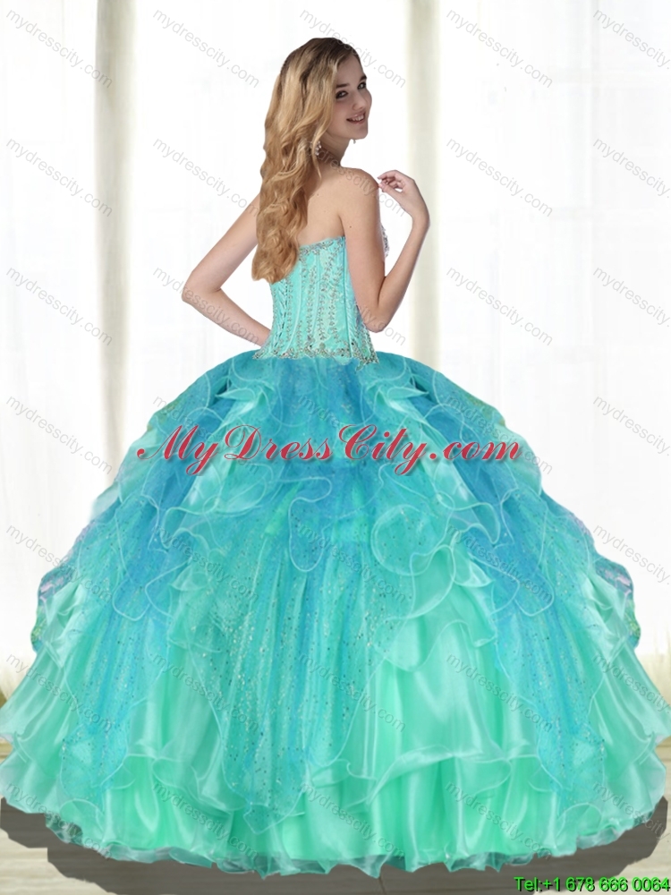 Classical Ball Gown Sweetheart Pretty  Quinceanera Dresses with Beading