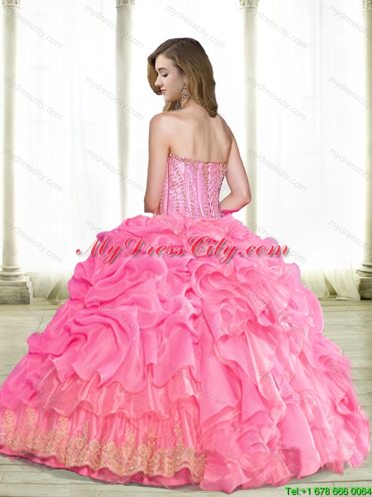 The Super Hot Beaded Pretty  Quinceanera Dresses with Appliques