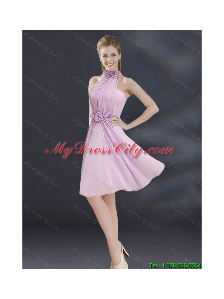 2015 Summer Luxurious Dama Dress with Ruching