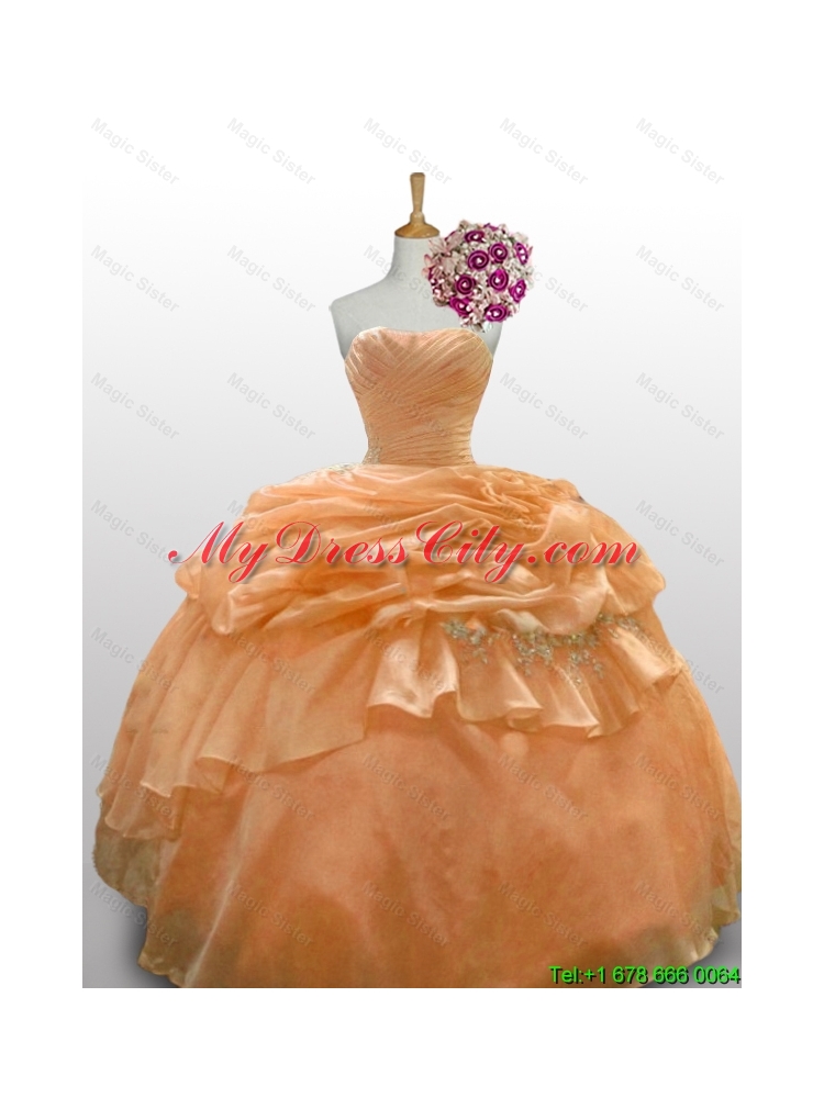 Romantic Quinceanera Dresses with Paillette and Ruffled Layers