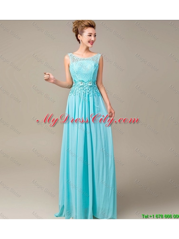 Discount Lace Up Appliques and Laced Prom Dresses in Aqua Blue