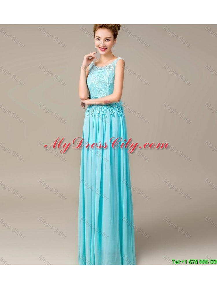 Discount Lace Up Appliques and Laced Prom Dresses in Aqua Blue