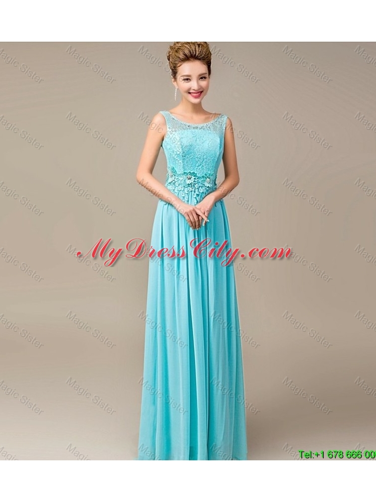 Discount Lace Up Appliques and Laced Prom Dresses in Aqua Blue