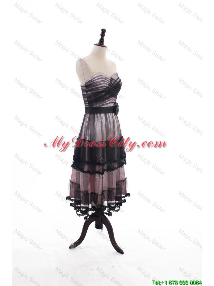 Low price A Line Sweetheart Prom Dresses with Ruffled Layers