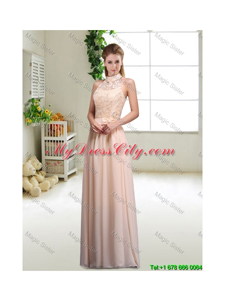 Discount One Shoulder Bridesmaid Dresses in Champagne