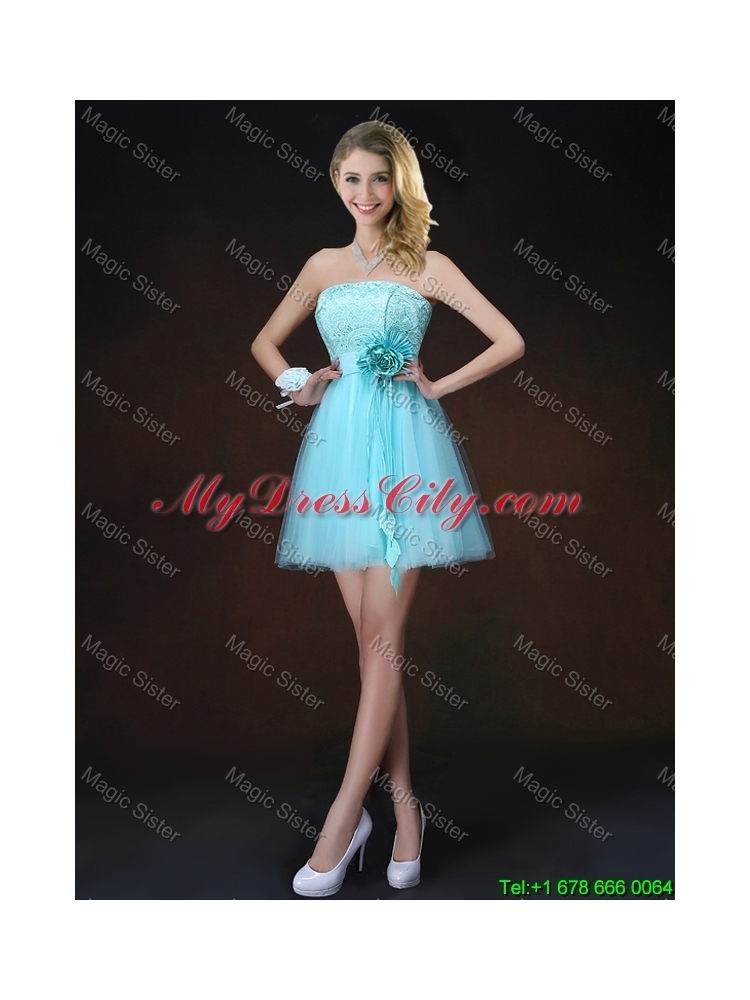 Perfect Bowknot Appliques Prom Dresses with One Shoulder