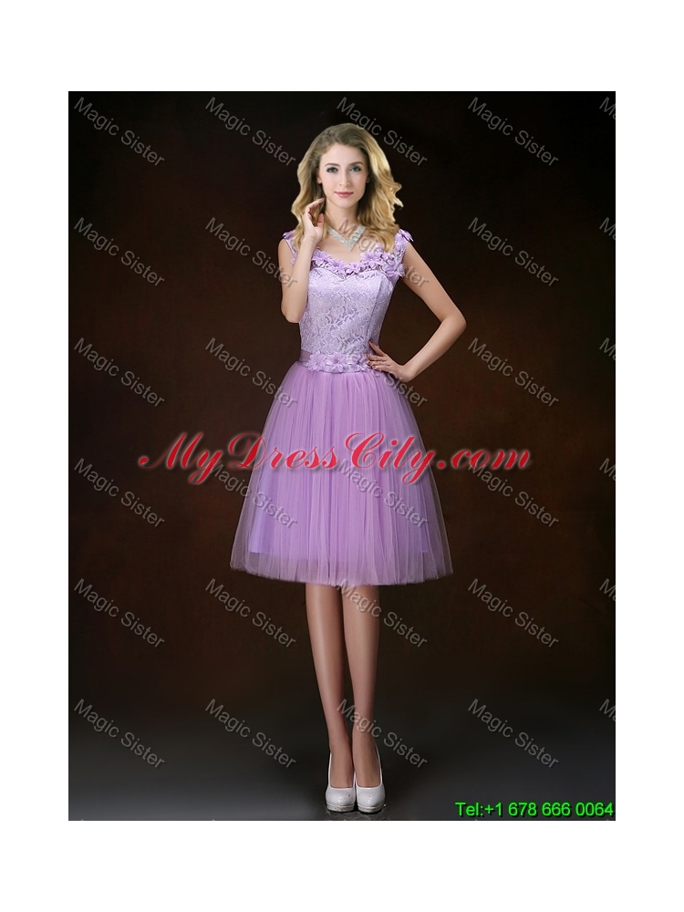 Popular Knee Length Prom Dresses with Halter Top