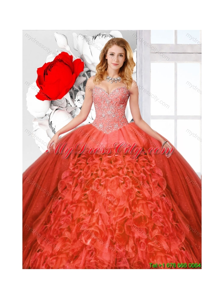 Modest Ball Gown Straps 2016 Detachable Quinceanera Dresses