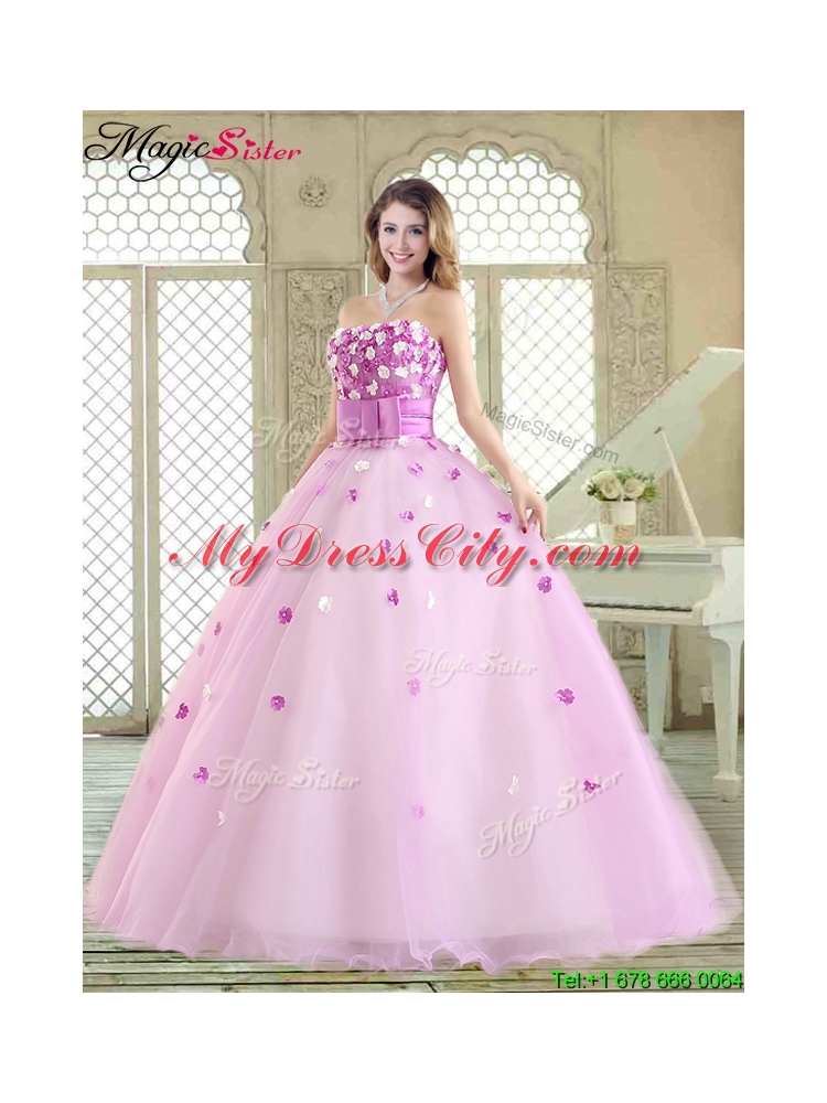 New Arrivals 2016 Straps Quinceanera Dresses with Strapless