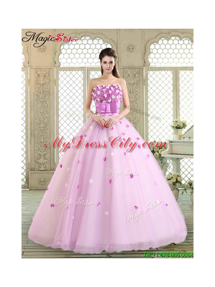 New Arrivals 2016 Straps Quinceanera Dresses with Strapless