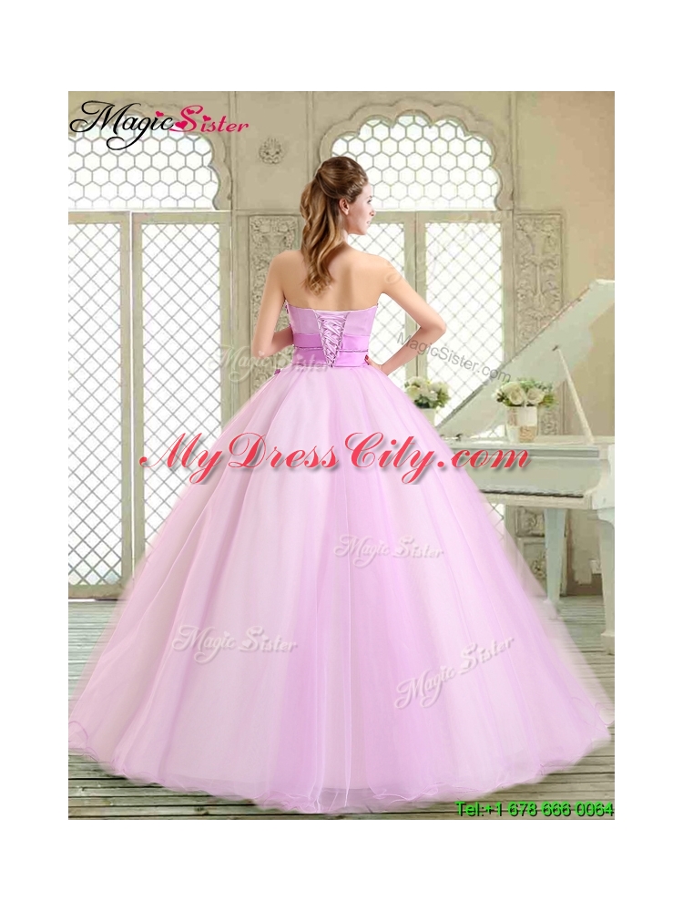 New Arrivals 2016 Straps Quinceanera Dresses with Strapless