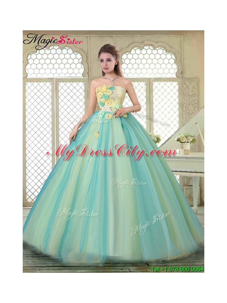 New Arrivals Strapless Quinceanera Dresses with Appliques