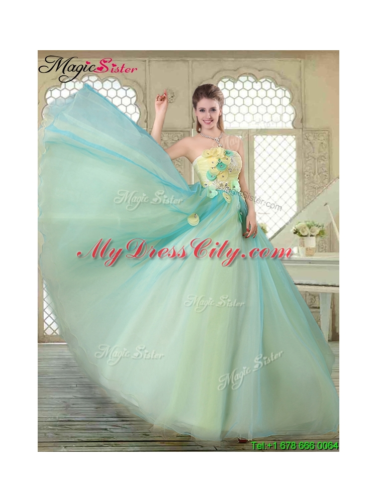 New Arrivals Strapless Quinceanera Dresses with Appliques