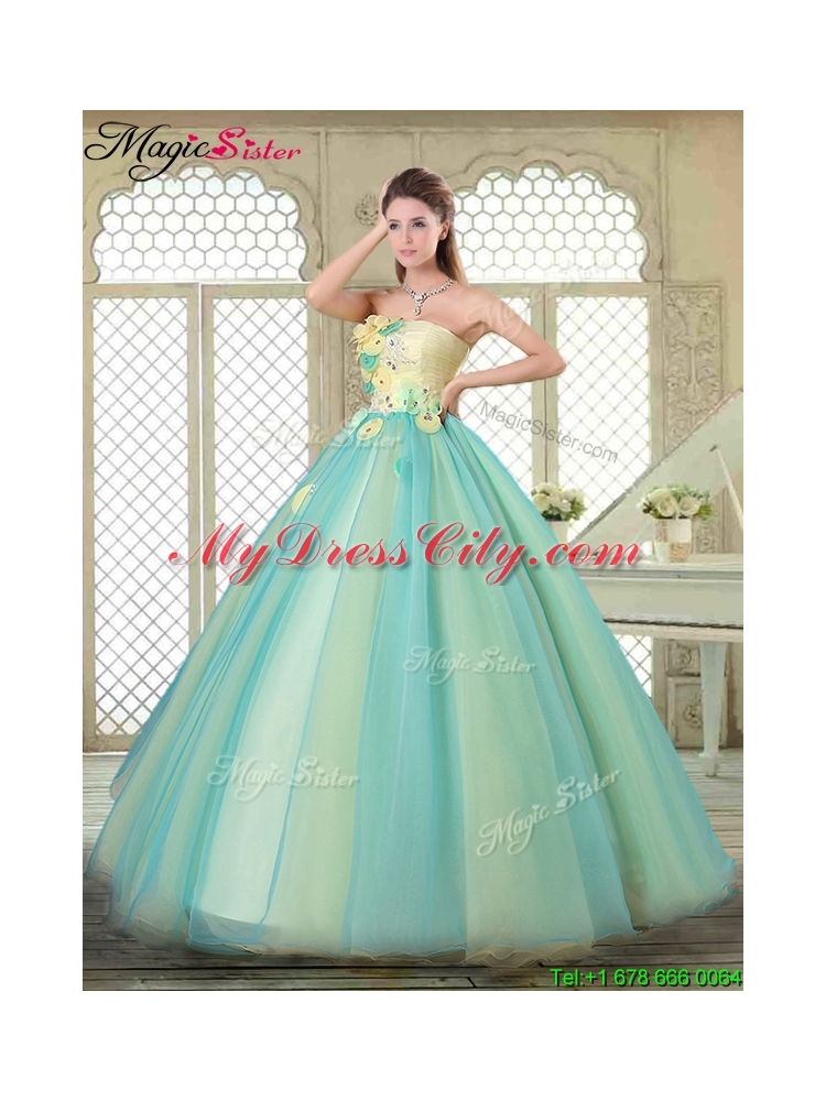 New Arrivals Strapless Quinceanera Dresses with Appliques