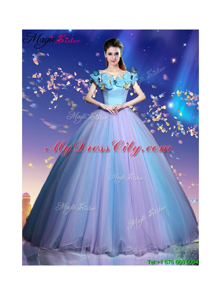 Gorgeous Off the Shoulder Quinceanera Dresses in Multi Color