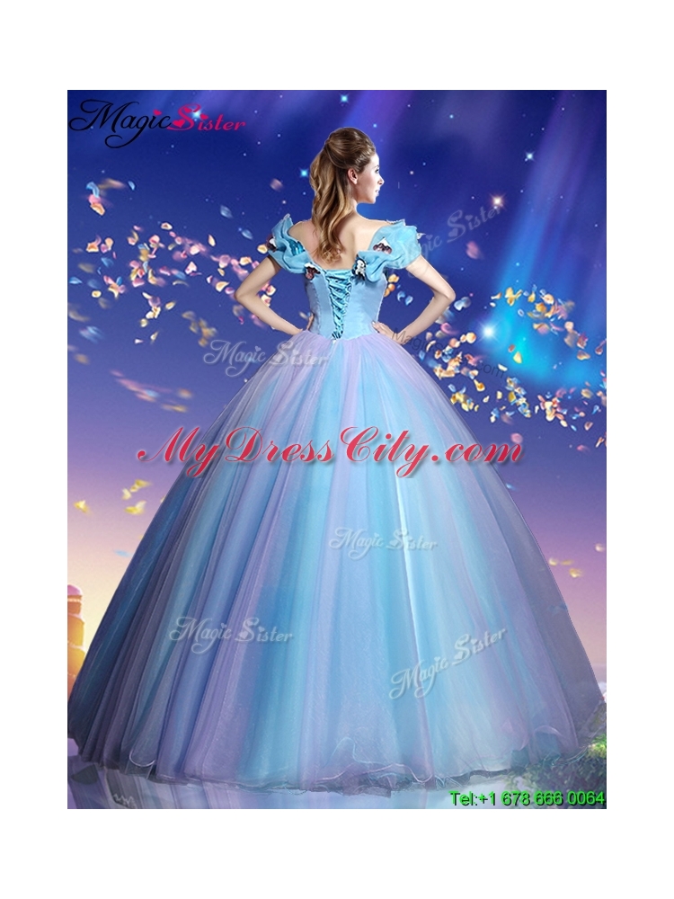 Gorgeous Off the Shoulder Quinceanera Dresses in Multi Color