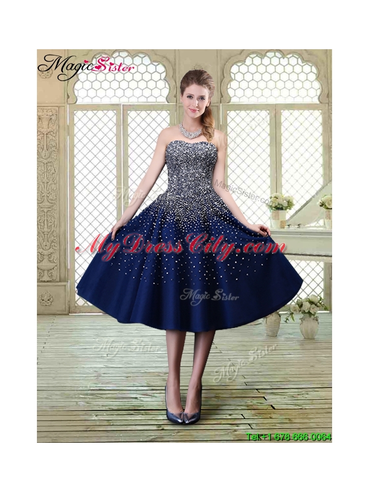 Luxurious Sweetheart Beading Prom Dresses for 2016