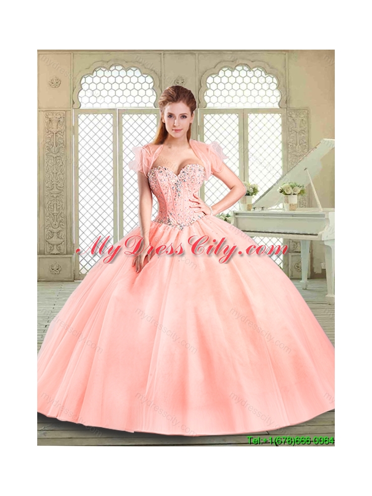 Lovely Sweetheart Beading Quinceanera Dresses for Spring