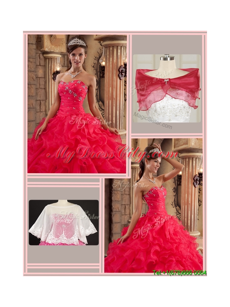 2016 Ball Gown Sweetheart Floor Length Quinceanera Dresses