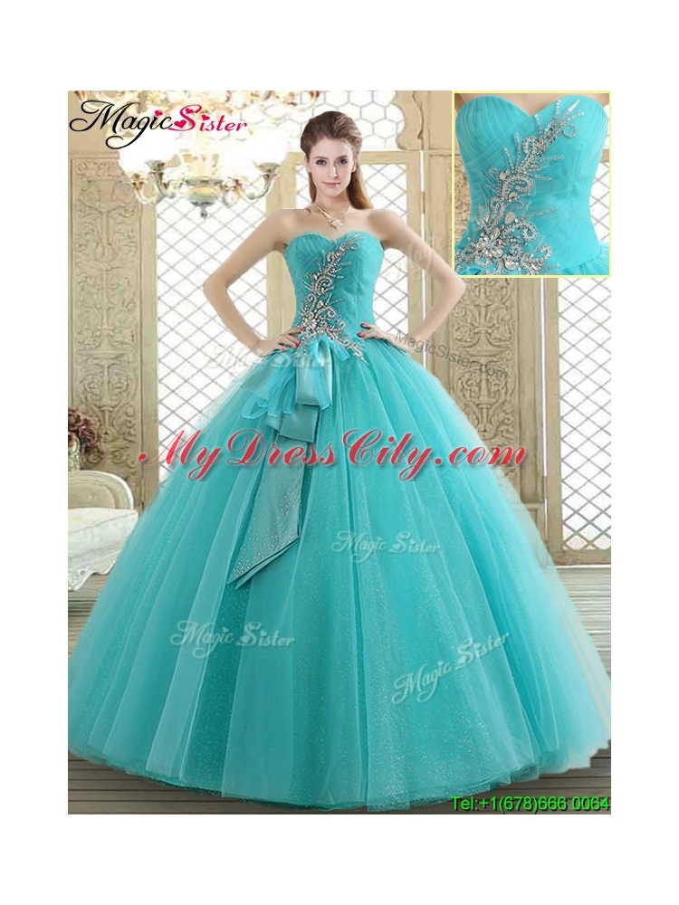 Lovely Sweetheart Quinceanera Dresses with Beading and Paillette