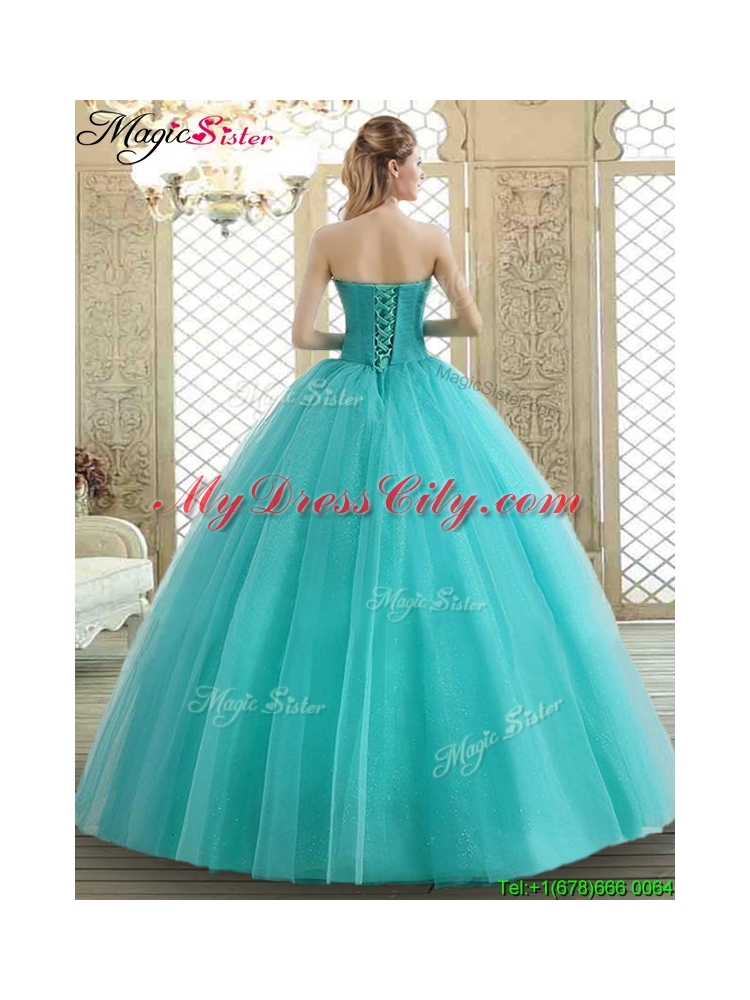 Lovely Sweetheart Quinceanera Dresses with Beading and Paillette