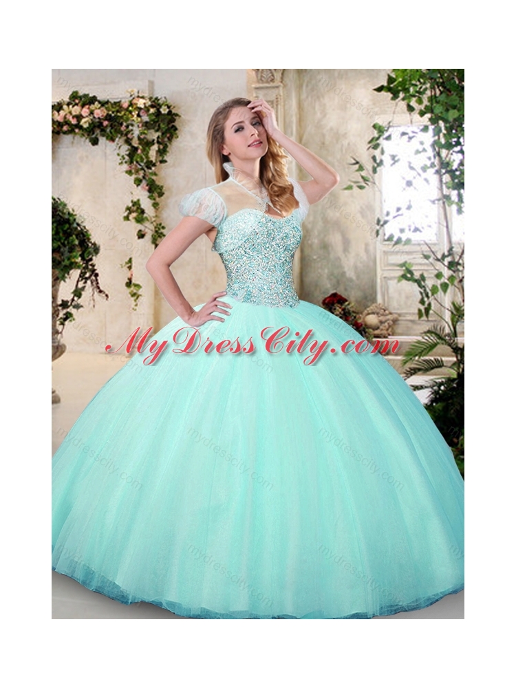 Cheap Sweetheart Quinceanera Dresses with Beading