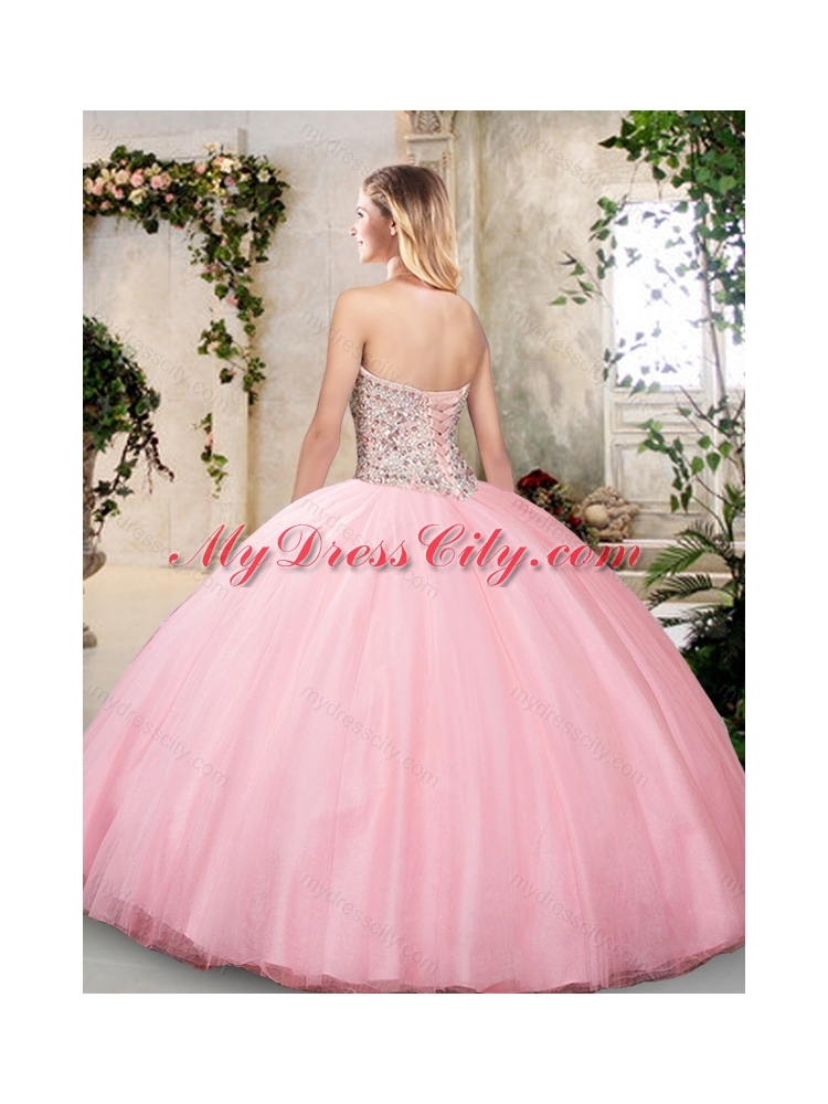 Cheap Sweetheart Quinceanera Dresses with Beading