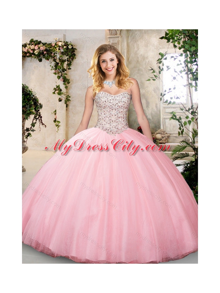 Cheap Sweetheart Quinceanera Dresses with Beading