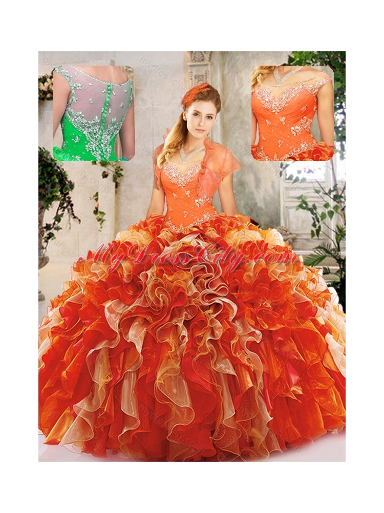 Latest Beading Quinceanera Dresses in Multi Color