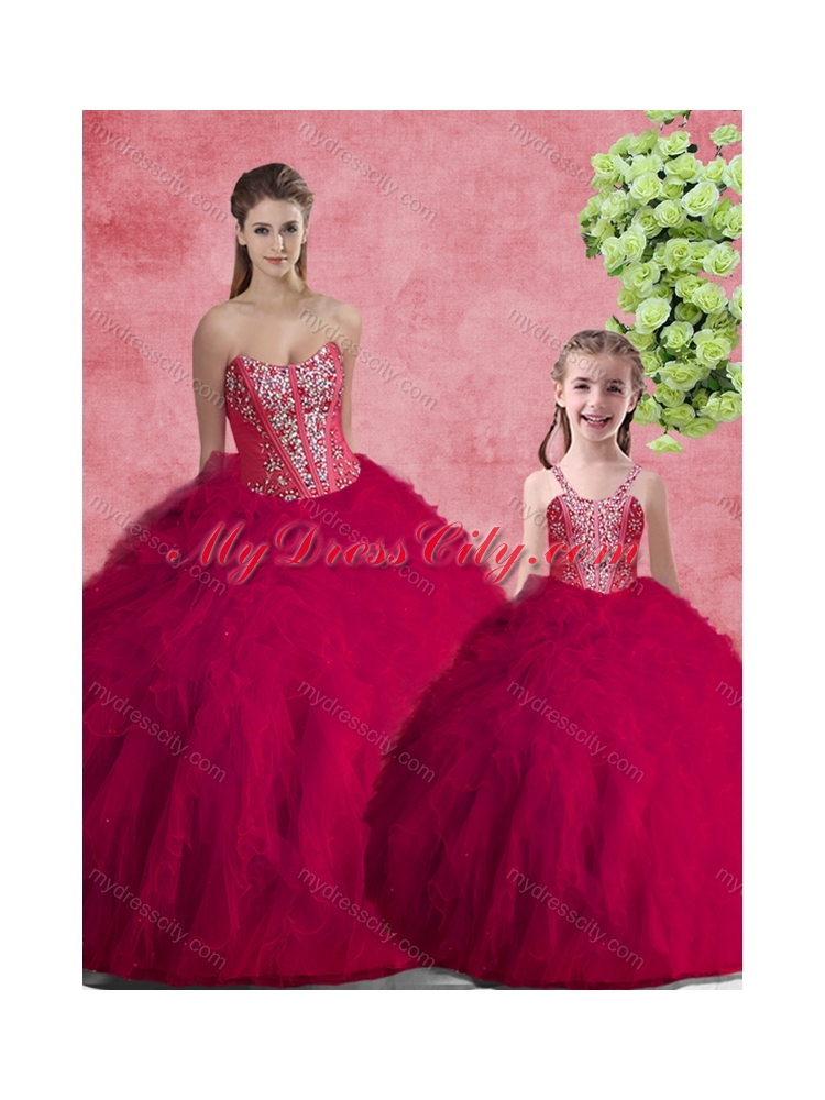 Lovely Ball Gown Sweetheart Princesita with Quinceanera Dress with Beading