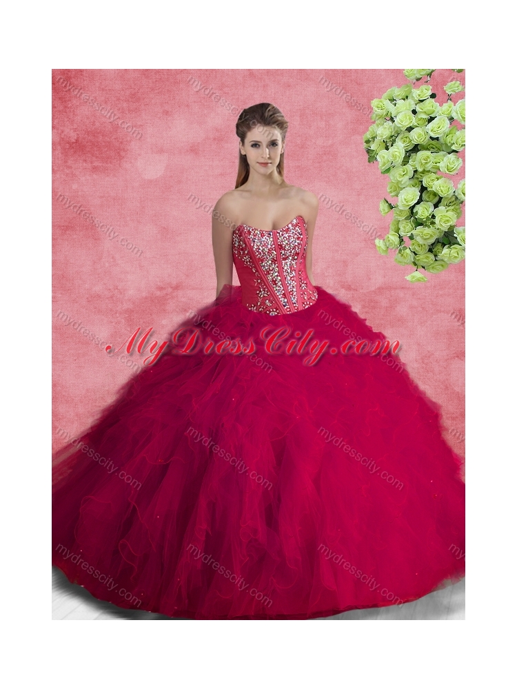 Lovely Ball Gown Sweetheart Princesita with Quinceanera Dress with Beading