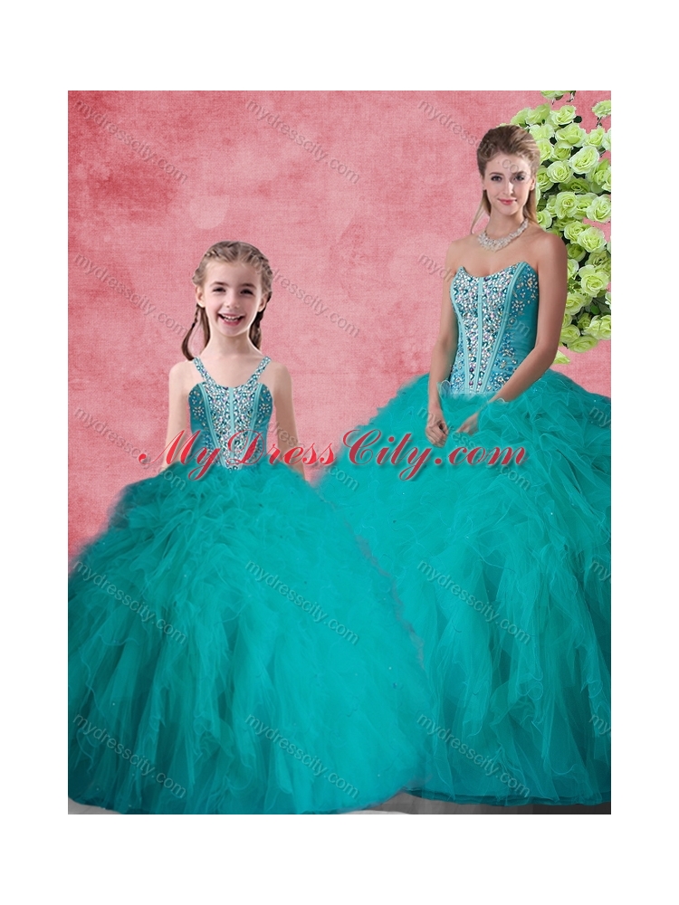 Lovely Ball Gown Sweetheart Princesita with Quinceanera Dress with Beading