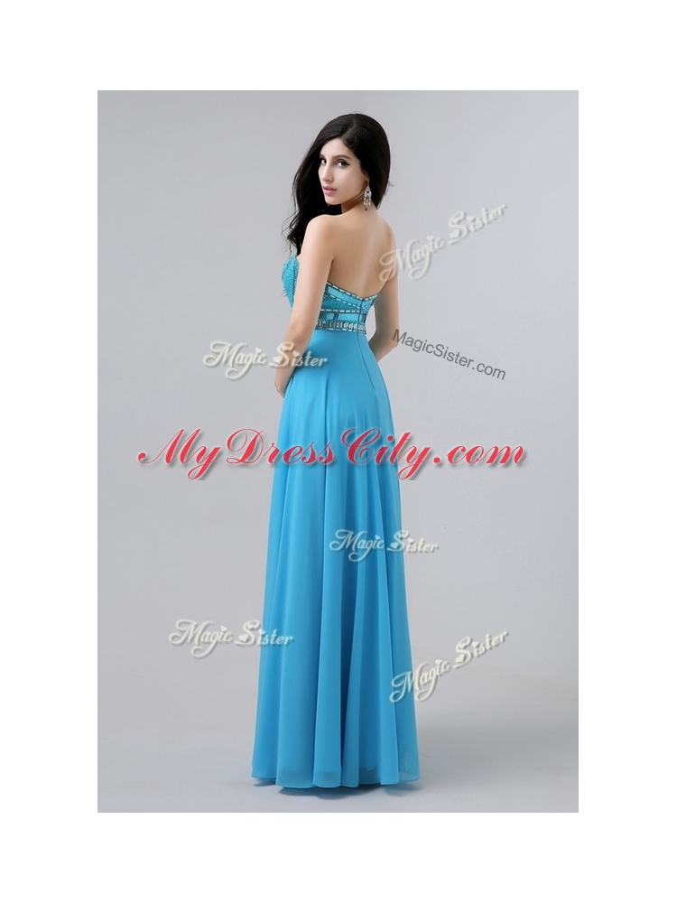 Beautiful Arrivals Sweetheart Empire Prom Dresses with Beading and Sequins