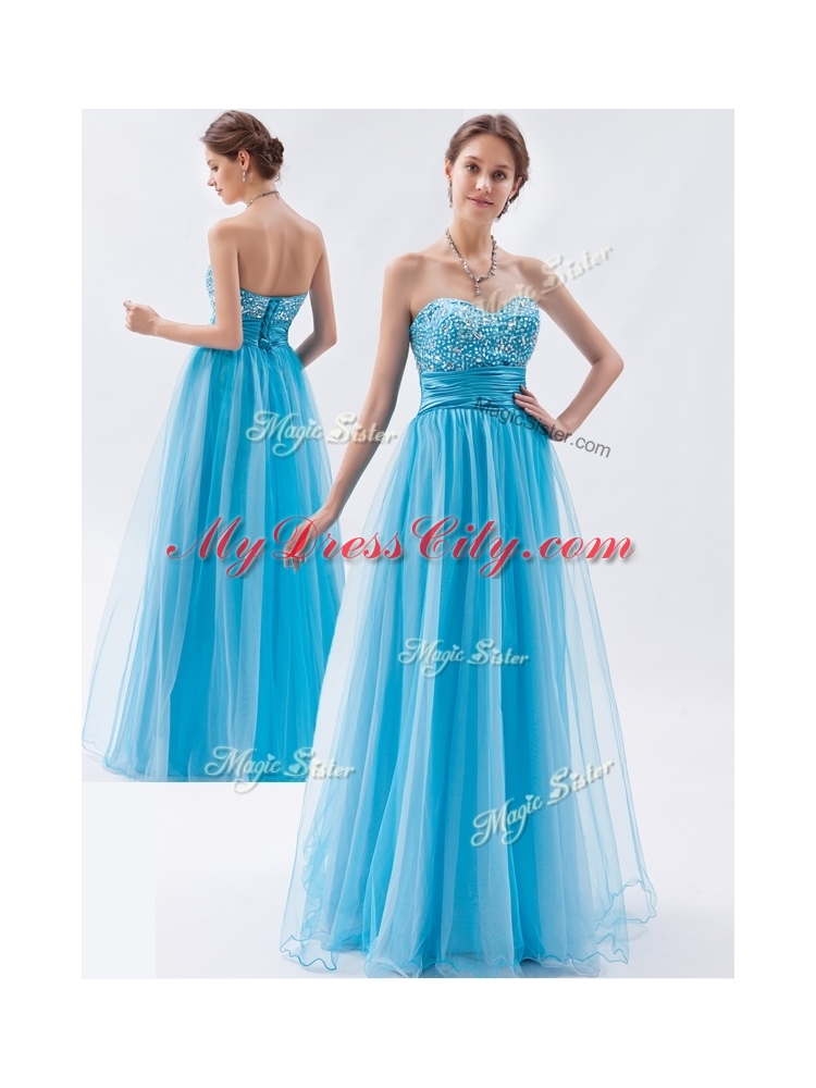 Beautiful Empire Sweetheart Beading Prom Dresses for Pageant