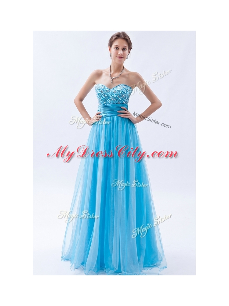 Beautiful Empire Sweetheart Beading Prom Dresses for Pageant