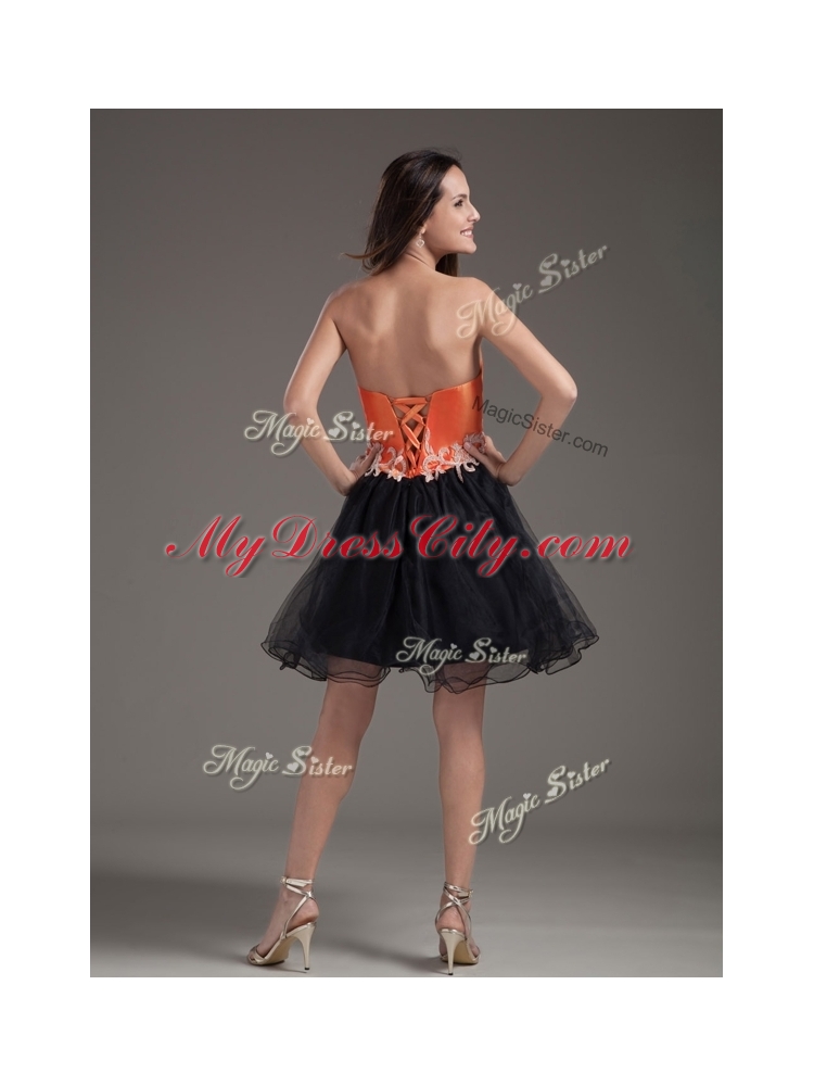 Beautiful Princess Sweetheart Prom Dress with Appliques