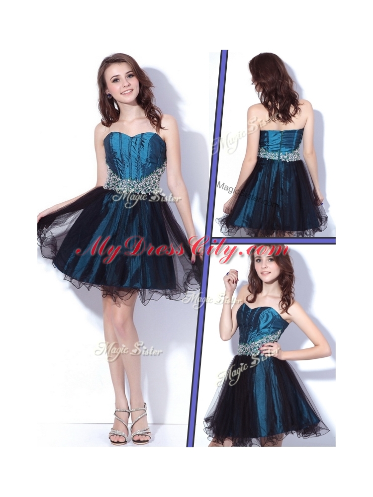 Lovely Sweetheart Beading Short Prom Dresses for Homecoming