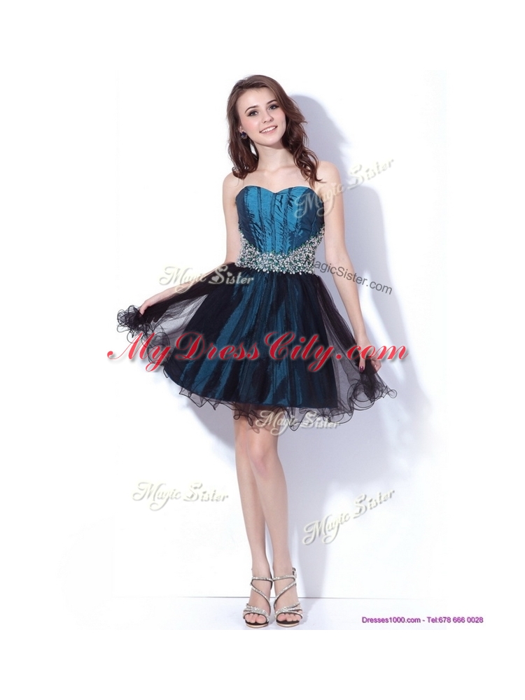 Lovely Sweetheart Beading Short Prom Dresses for Homecoming