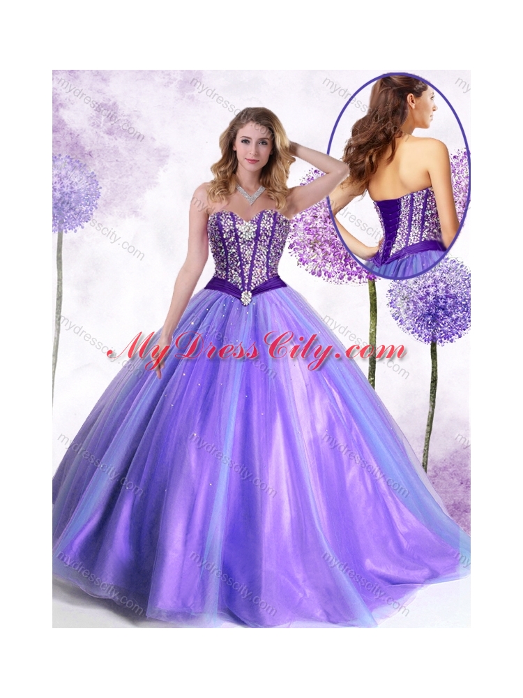 New Arrivals Ball Gown Lavender Quinceanera Dresses with Beading