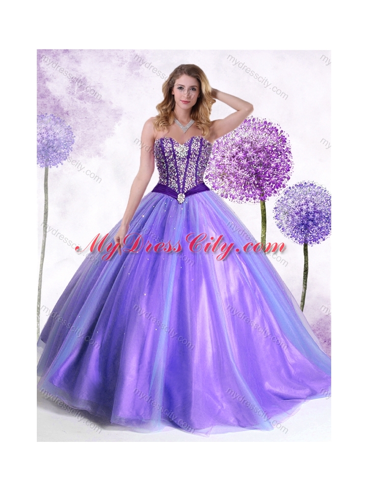 New Arrivals Ball Gown Lavender Quinceanera Dresses with Beading