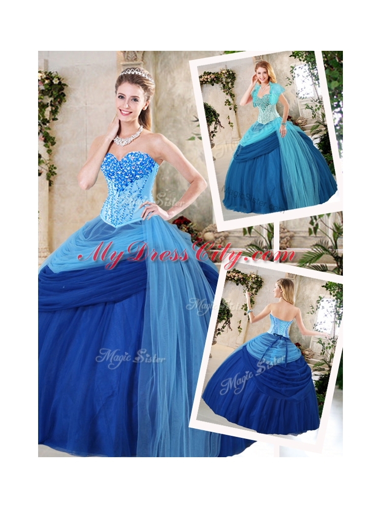 Beautiful Sweetheart Beading Quinceanera Dresses for Fall