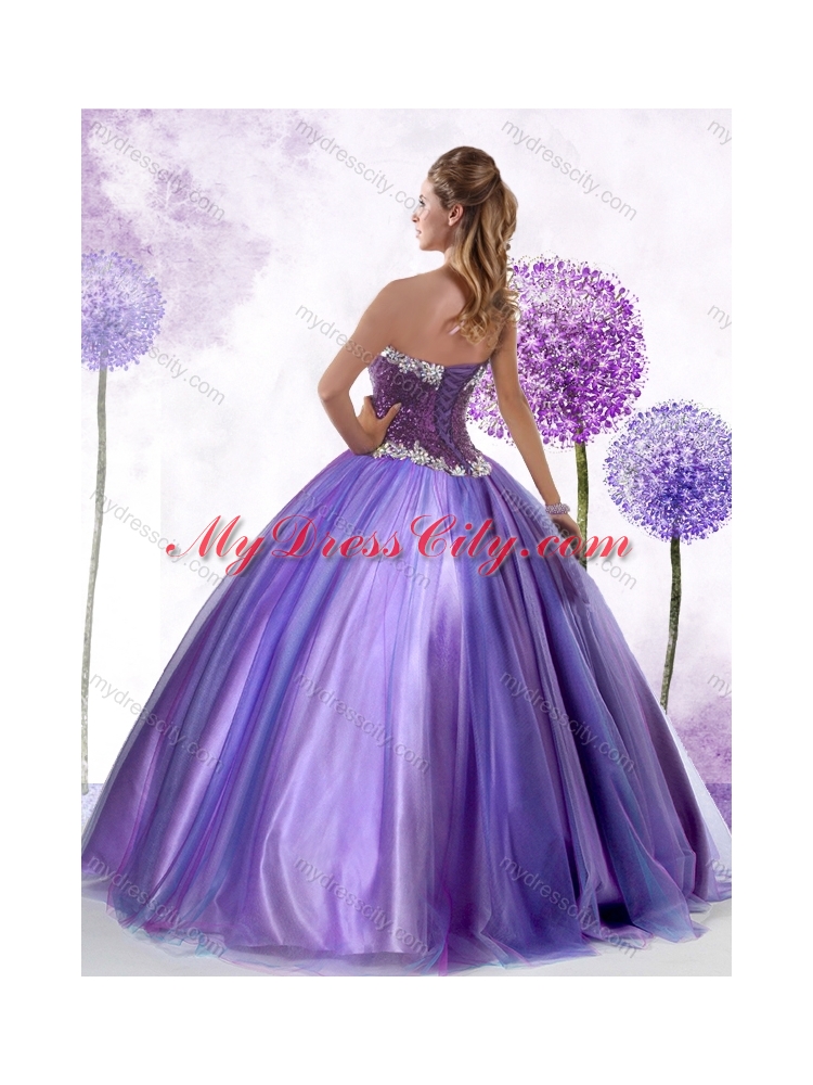 Top Selling Ball Gown Sweet 16 Dresses with Beading and Sequins