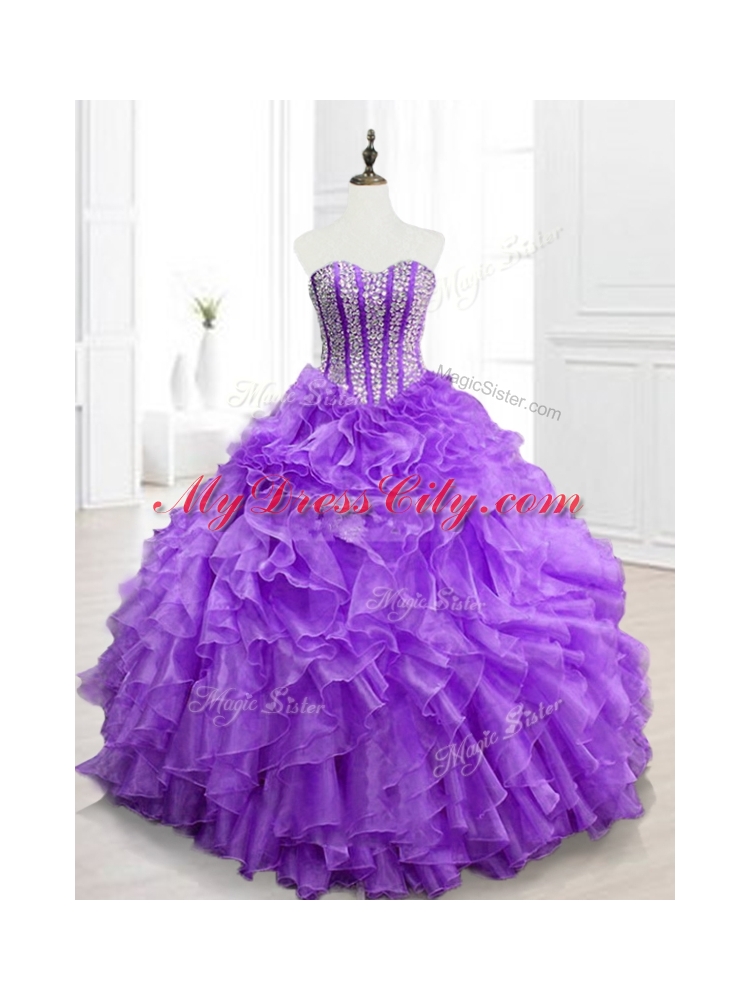 Custom Made Quinceanera Dresses with Beading