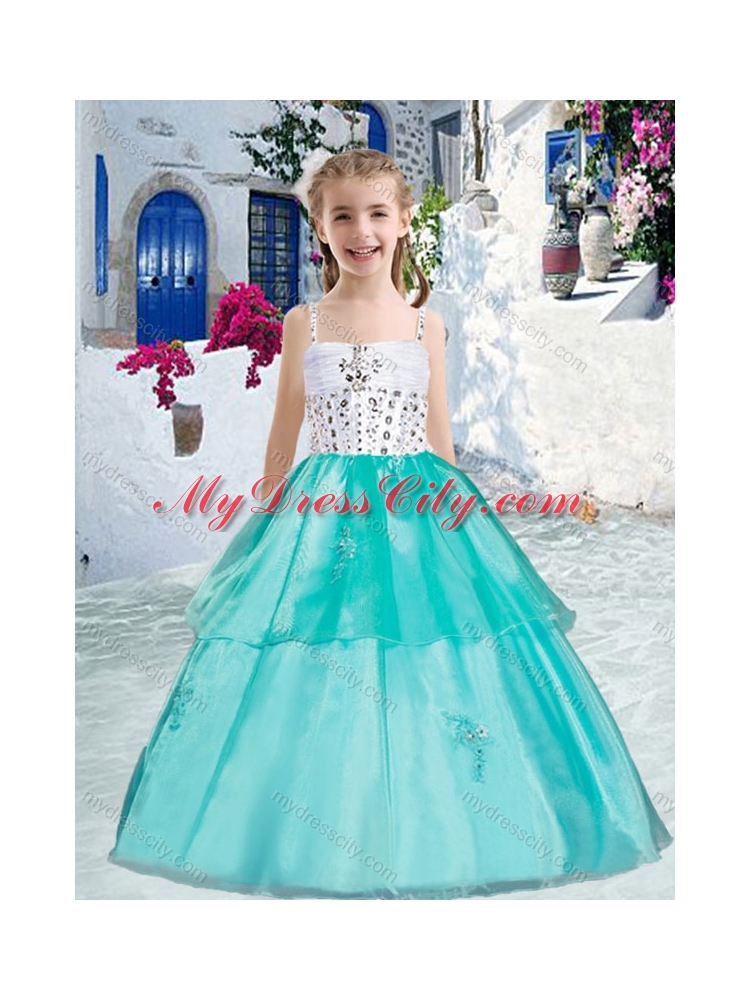 Sweet Ball Gown Mini Quinceanera Dresses with Appliques and Beading