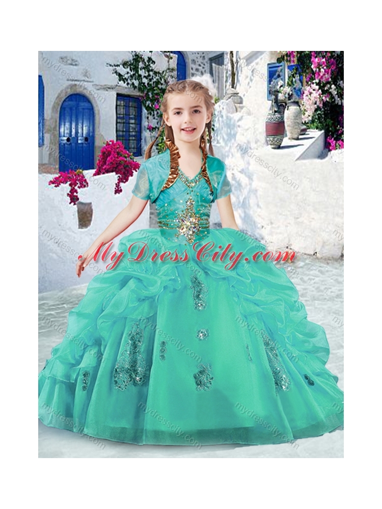 Fashionable Halter Top  Mini Quinceanera Dresses with Beading and Bubles